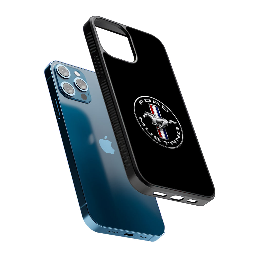 Ford Mustang Icon of Speed 2D Rubber Phone Case | Durable Phone Case