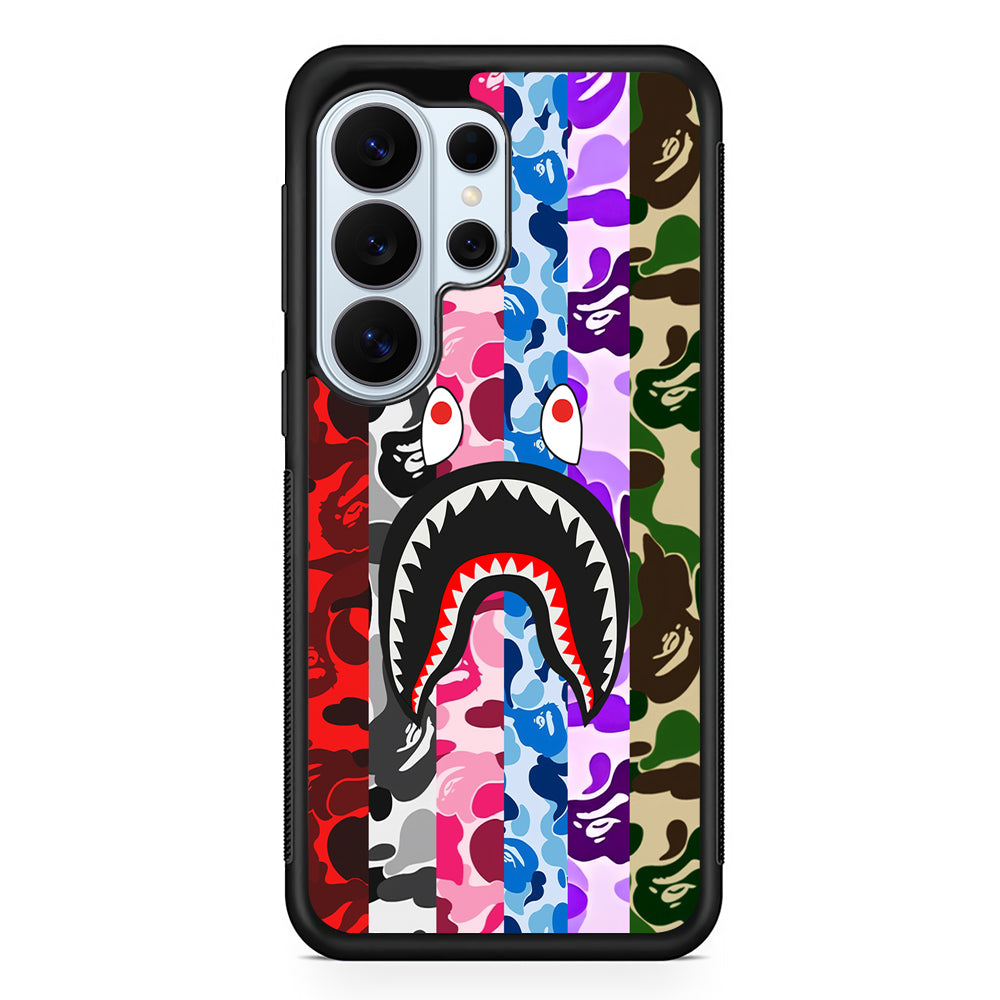 Bape Colorfull Camo Samsung Galaxy S26 Ultra Case | Protective Phone Cover