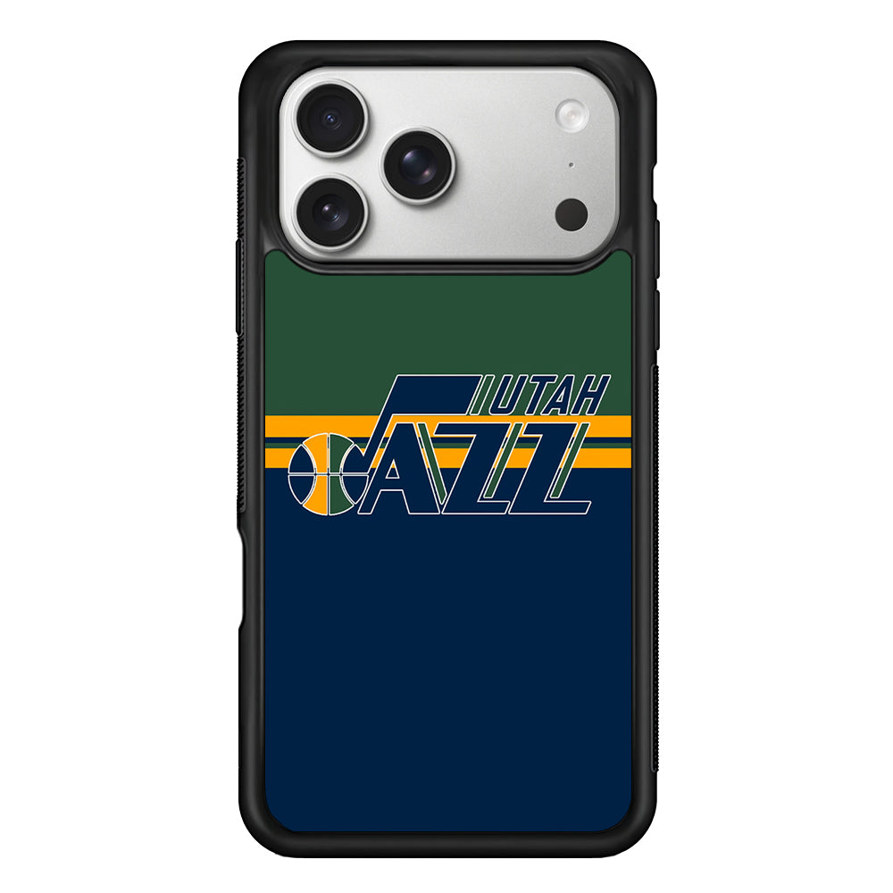 Utah Jazz Logo iPhone 17 Pro Case | Slim Rubber Case for iPhone 17 Pro