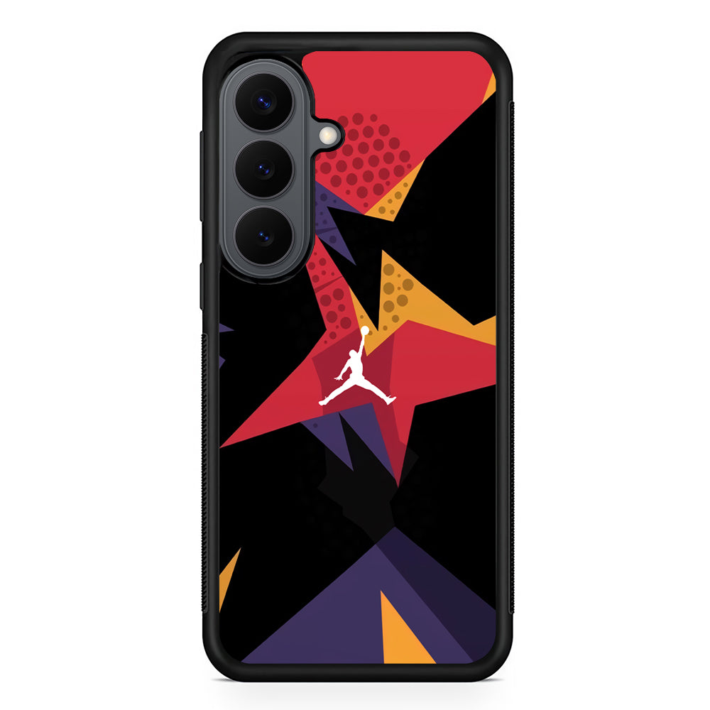 Air Jordan Silhouette of Footstep Samsung Galaxy S26 Plus Case | Durable Samsung Galaxy S26 Plus Cover