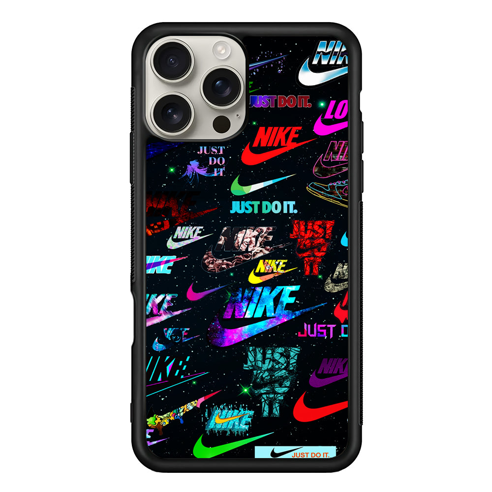 Cool Nike Logo Galaxy iPhone 16 Pro Max Case | Durable Everyday Protective Cover