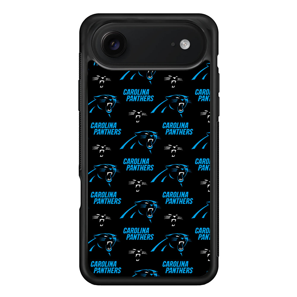 Carolina Panthers Logo Pattern iPhone 17 Air Case | Protective Case for iPhone 17 Air