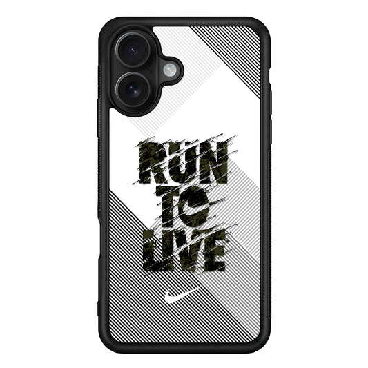 Nike Live Must Run iPhone 16 Case - Oxvistore