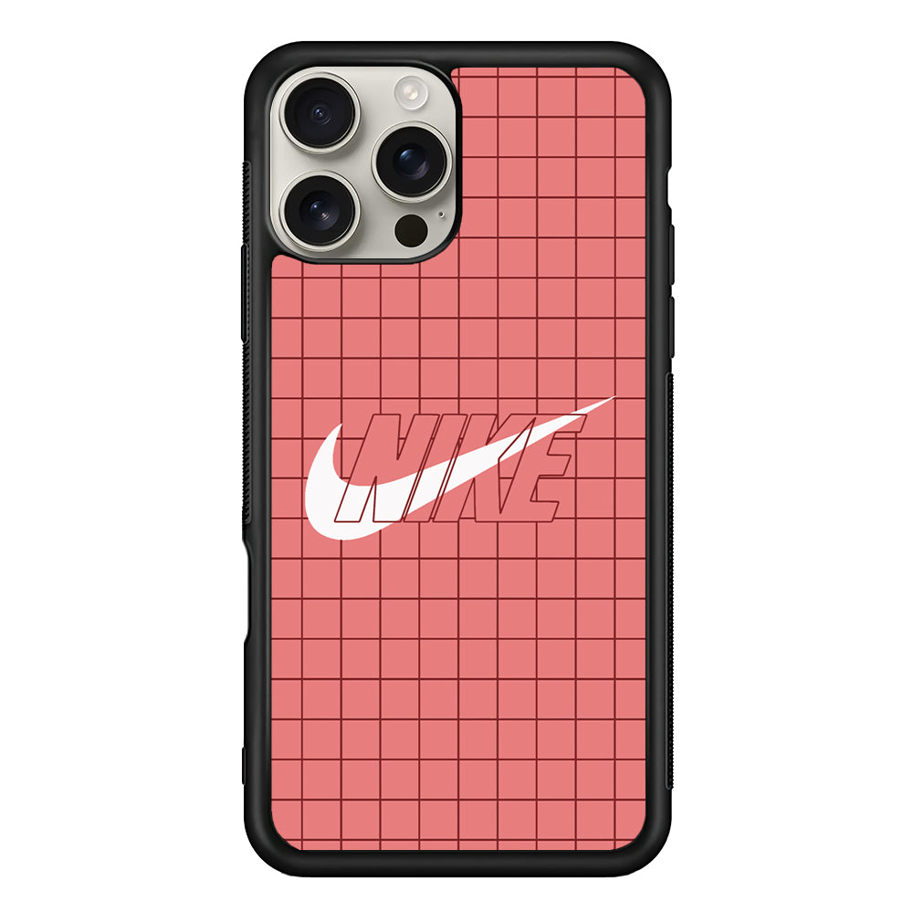 Nike Red Square Spot iPhone 16 Pro Max Case | Durable Everyday Protective Cover