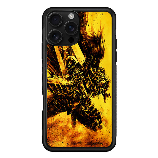 Guts Berserk Swordsman Comic iPhone 16 Pro Case | Durable Protective Case for iPhone 16 Pro