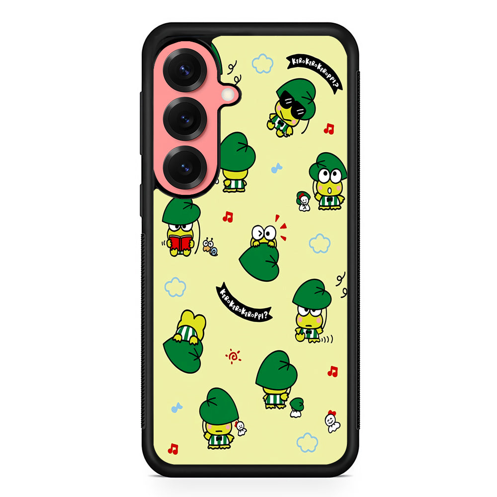 Keroppi Frog Activity Cartoon Samsung Galaxy S25 Case | Protective Case for Samsung Galaxy S25
