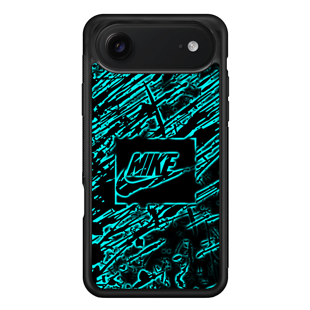 Artistic Nike Blue Abstract iPhone 17 Air Case | Protective Case for iPhone 17 Air