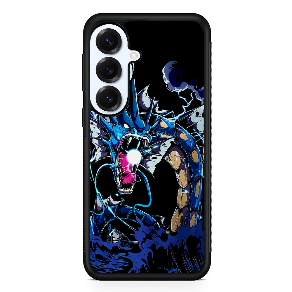 Pokemon Water Gyarados Samsung Galaxy S25 Plus Case | Slim Rubber Cover for Samsung Galaxy S25 Plus