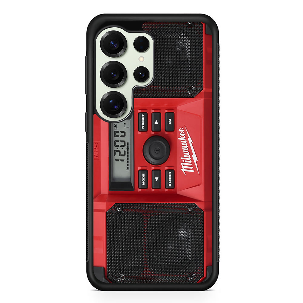 Milwaukee Tool Radio Samsung Galaxy S25 Ultra Case | Slim Rubber Case for Samsung Galaxy S25 Ultra