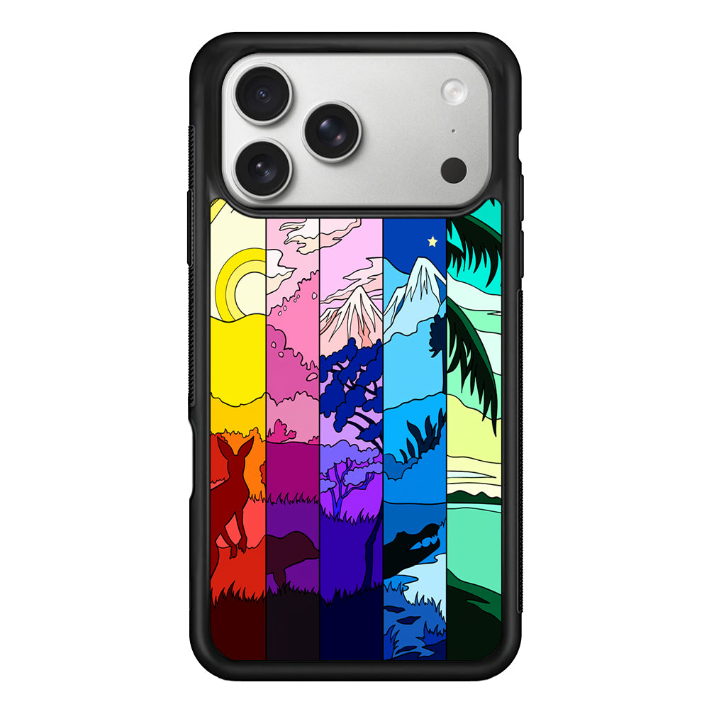 Season Difference Spectrum iPhone 17 Pro Case | Slim Rubber Case for iPhone 17 Pro