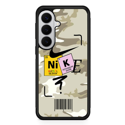 Nike Chemical Formula Samsung Galaxy S26 Case | Slim Samsung Galaxy S26 Rubber Case