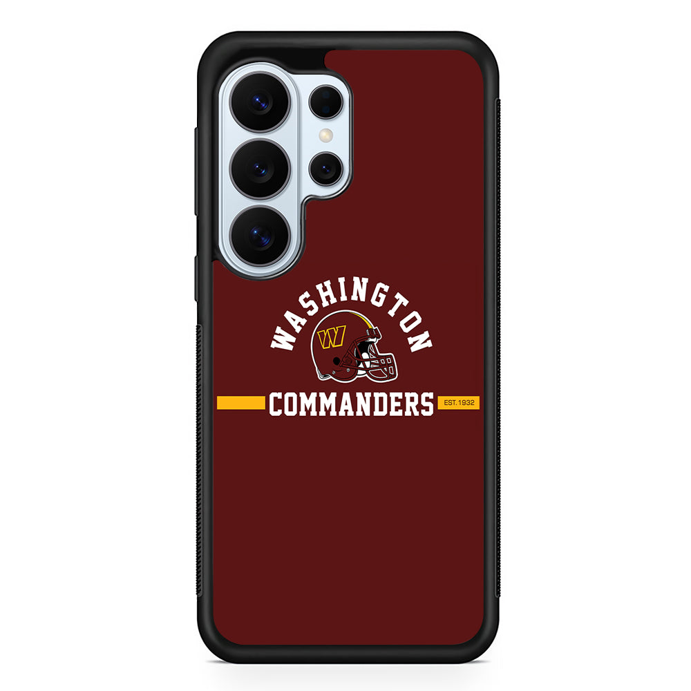 Washington Commanders Helmet Samsung Galaxy S26 Ultra Case | Protective Phone Cover
