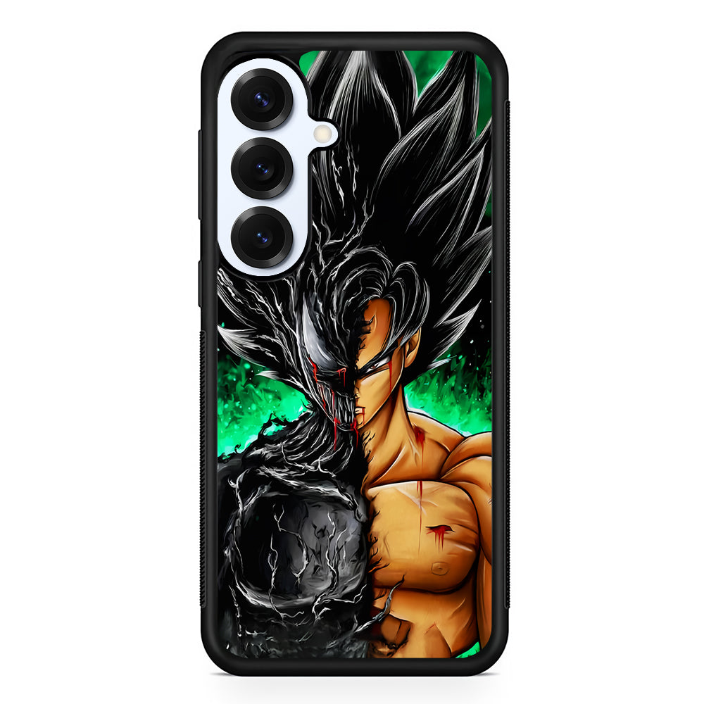 Venom X Goku Fusion Samsung Galaxy S25 Plus Case | Slim Rubber Cover for Samsung Galaxy S25 Plus