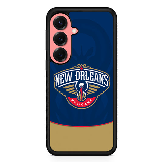 New Orleans Pelicans Logo Samsung Galaxy S25 Case | Protective Case for Samsung Galaxy S25