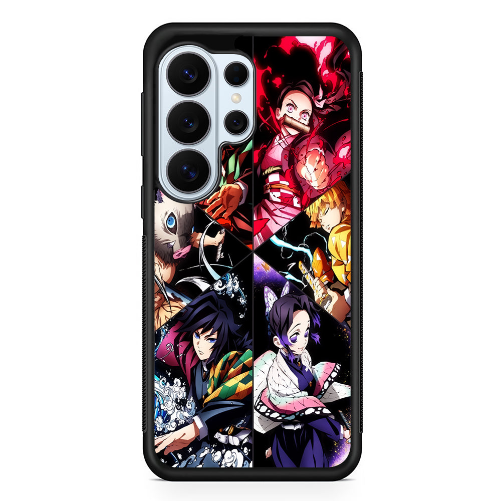 Demon Slayer Anime Characters Samsung Galaxy S26 Ultra Case | Protective Phone Cover