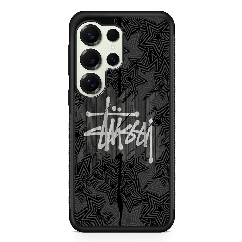 Stussy Star from The Night Samsung Galaxy S25 Ultra Case | Slim Rubber Case for Samsung Galaxy S25 Ultra