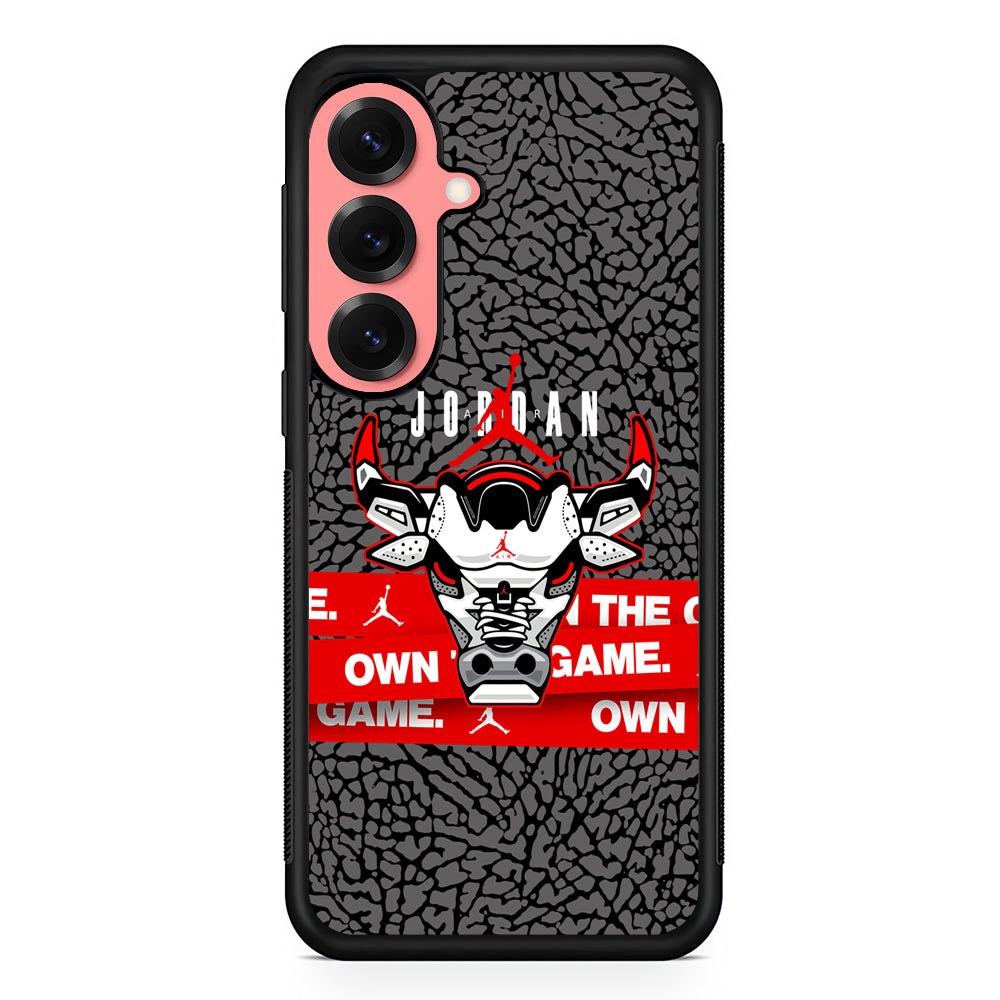 Air Jordan The Bull Head Samsung Galaxy S25 Case | Slim Protective Cover for Samsung Galaxy S25