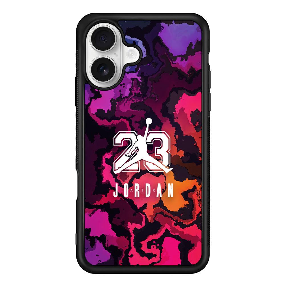 Air Jordan Colorful Smoke iPhone 16 Plus Case – Slim Fit Protective Phone Case