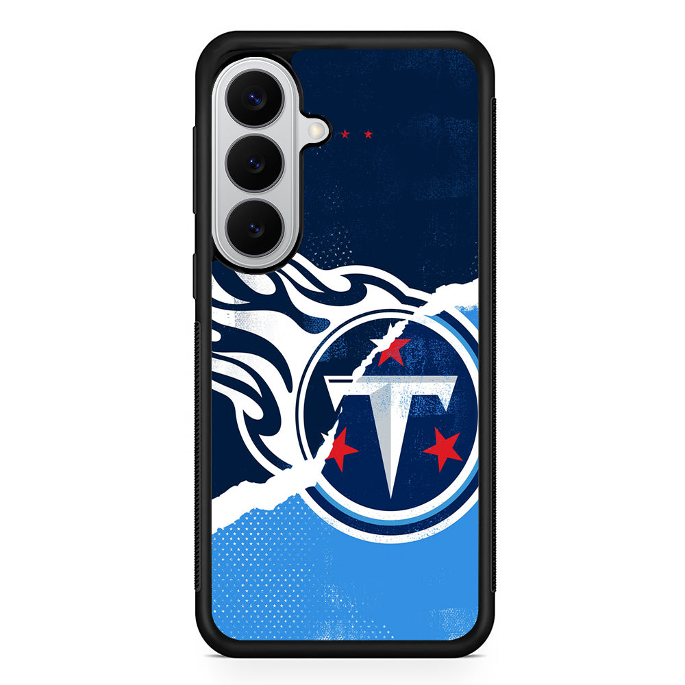 Tennessee Titans Logo Samsung Galaxy S26 Case | Protective Rubber Cover