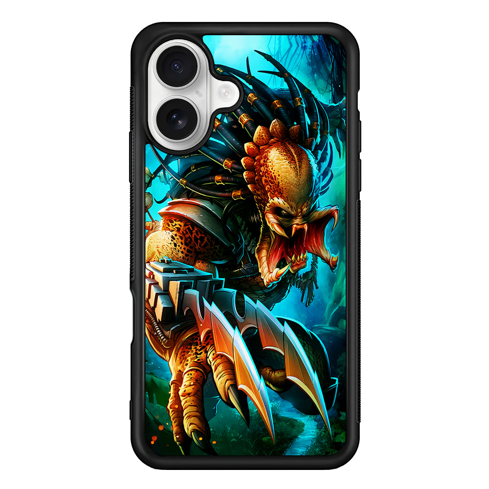 Alien Vs Predator iPhone 16 Plus Case | Durable Protective Rubber Cover