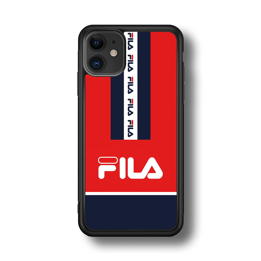 Fila Suit of Identity iPhone 12 Case | Slim Rubber Case for iPhone 12