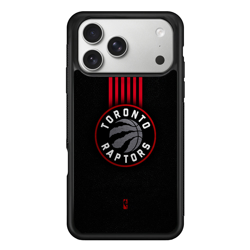 Toronto Raptors Team iPhone 17 Pro Case | Slim Rubber Case for iPhone 17 Pro