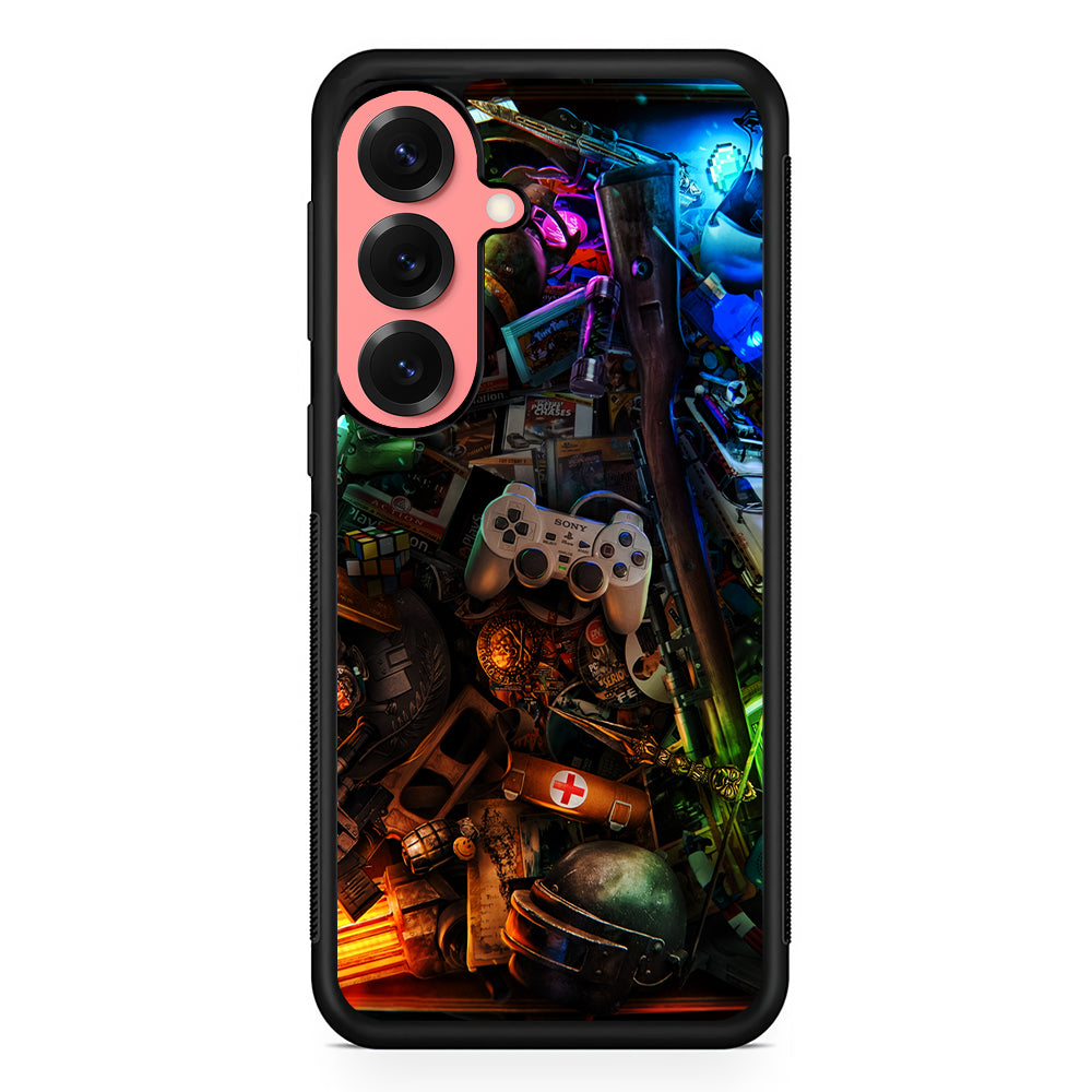 Video Games Retro Art Samsung Galaxy S25 Case | Protective Case for Samsung Galaxy S25