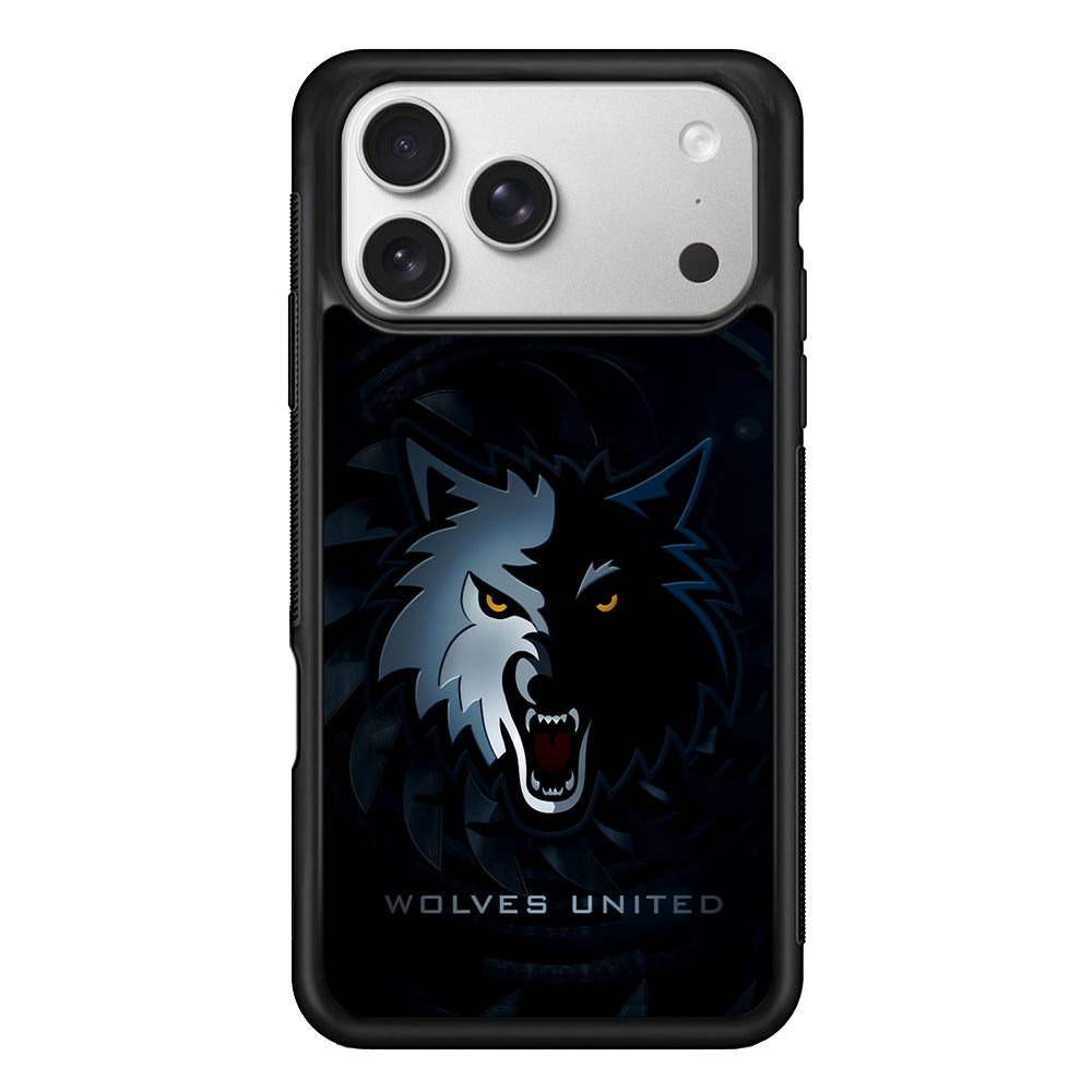 Minnesota Timberwolves Logo iPhone 17 Pro Case | Slim Rubber Case for iPhone 17 Pro