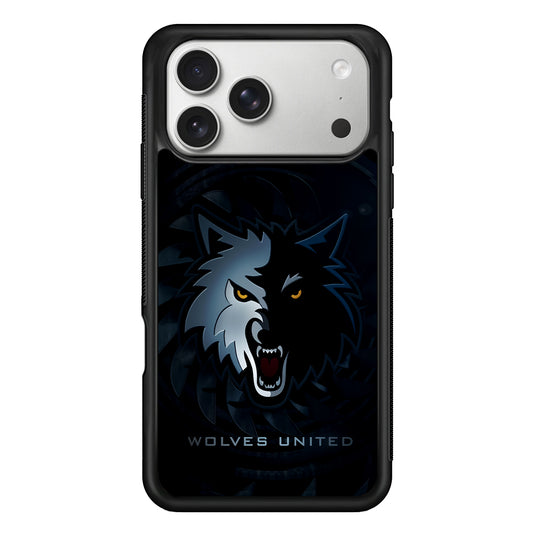 Minnesota Timberwolves Logo iPhone 17 Pro Case | Slim Rubber Case for iPhone 17 Pro