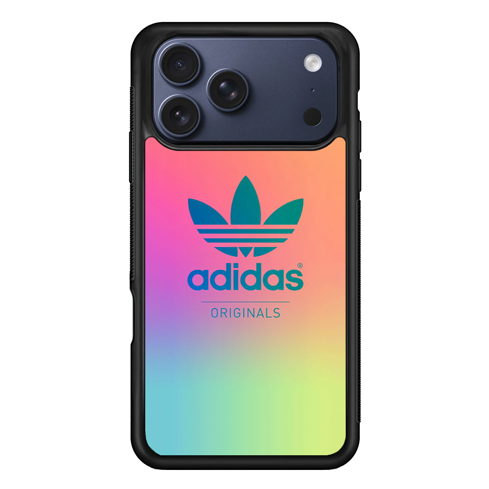 Adidas Swing Colours iPhone 17 Pro Max Case | Durable Rubber Case for iPhone 17 Pro Max