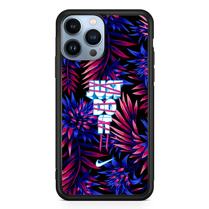 Nike Neon Glow Watchword 2D Rubber Phone Case | Slim Protective Phone Case