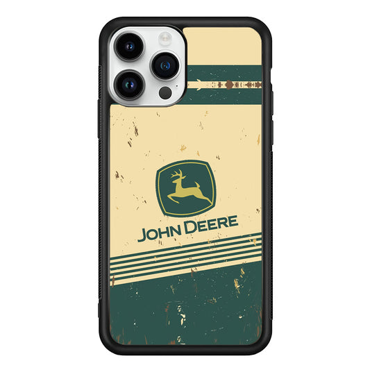 John Deere Retro Plaque iPhone 13 Pro Case | Slim Rubber Case for iPhone 13 Pro