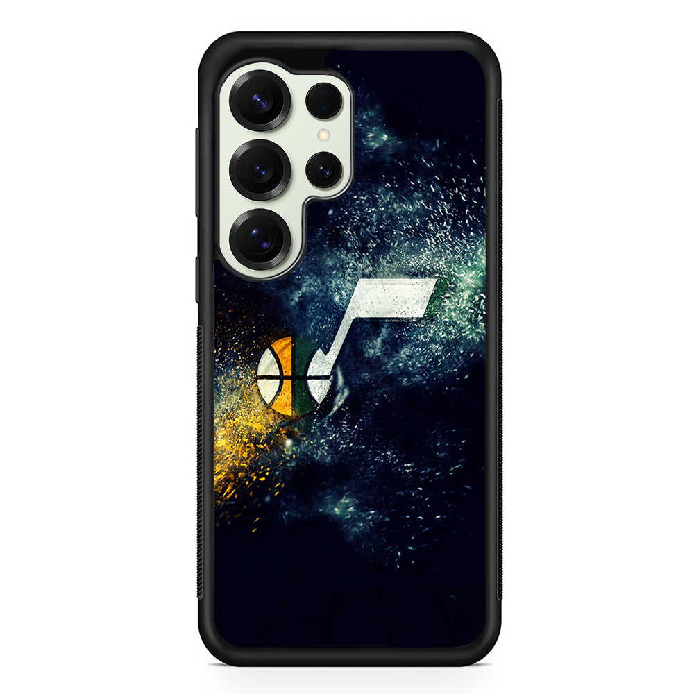 Utah Jazz Art Samsung Galaxy S25 Ultra Case | Durable Rubber Case for Samsung Galaxy S25 Ultra