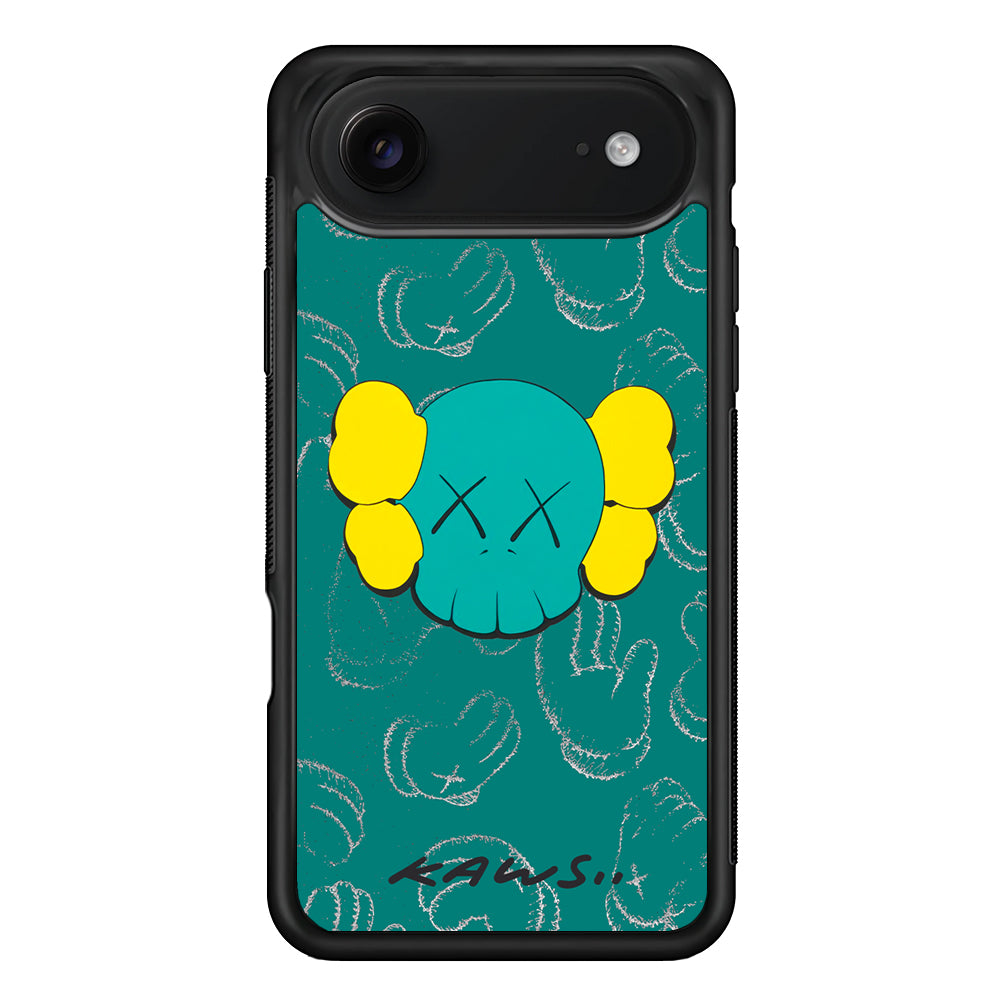Kaws Face Tosca Touch iPhone 17 Air Case | Slim Rubber Case for iPhone 17 Air