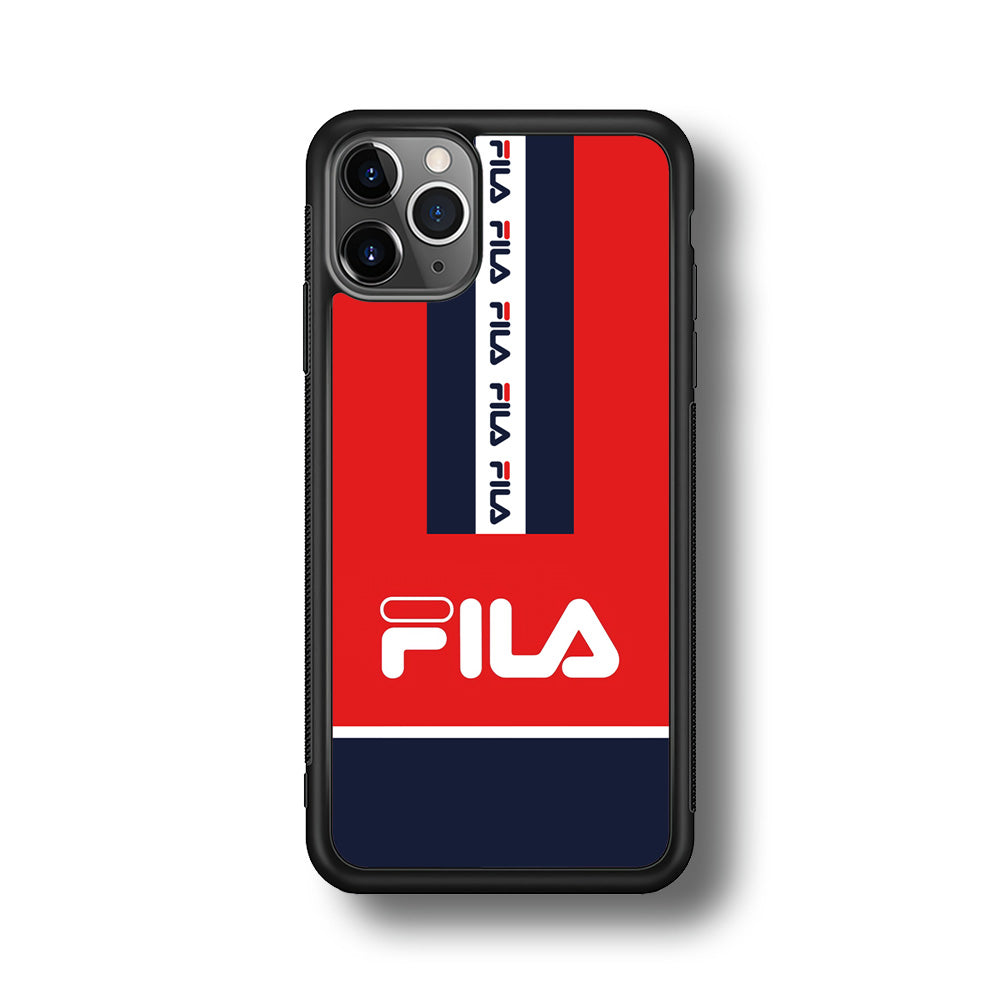 Fila Suit of Identity iPhone 11 Pro Max Case | Slim Rubber Case for iPhone 11 Pro Max