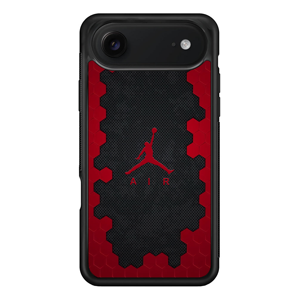 Air Jordan Red Honeycomb iPhone 17 Air Case | Protective Case for iPhone 17 Air