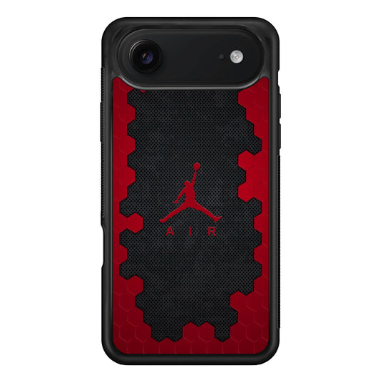 Air Jordan Red Honeycomb iPhone 17 Air Case | Protective Case for iPhone 17 Air