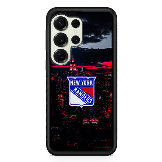 New York Rangers City Samsung Galaxy S25 Ultra Case | Durable Rubber Case for Samsung Galaxy S25 Ultra