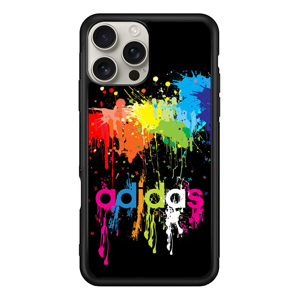 Adidas Paint Brush iPhone 16 Pro Max Case | Durable Everyday Protective Cover