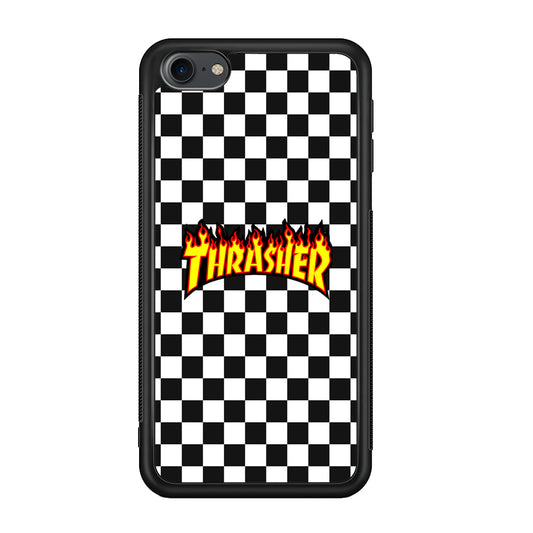 Thrasher Chess Pattern iPod Touch 6 Case | Slim Rubber Case for iPod Touch 6