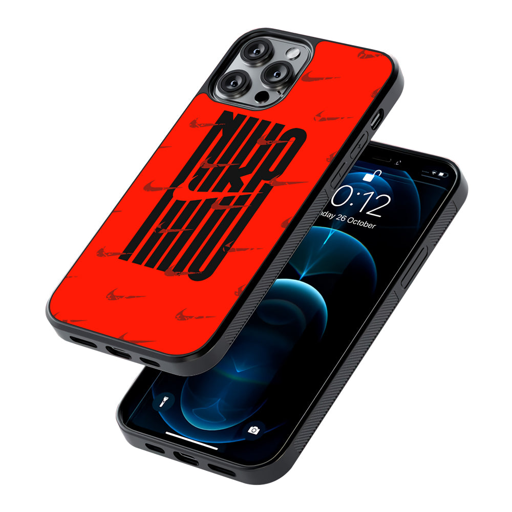 Nike Light Up The Red 2D Rubber Phone Case | Slim Protective Phone Case