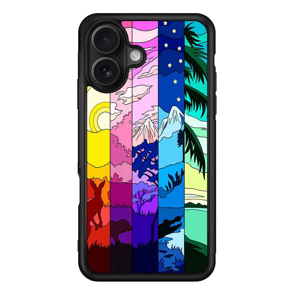 Season Difference Spectrum iPhone 16 Case - Oxvistore
