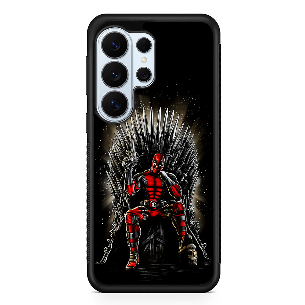 Deadpool The Iron Throne Samsung Galaxy S26 Ultra Case | Protective Phone Cover