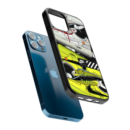 Nike Air Shoelaces 2D Rubber Phone Case | Slim Protective Phone Case