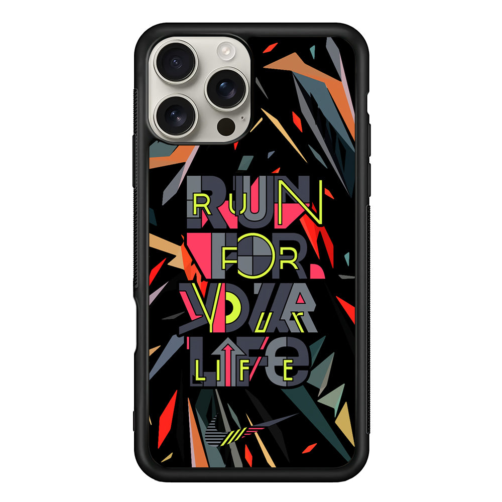 Nike Run for Life iPhone 16 Pro Max Case | Durable Everyday Protective Cover