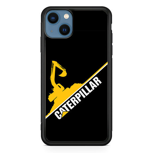 Caterpillar Built to Conquer iPhone 13 Case | Slim Rubber Case for iPhone 13