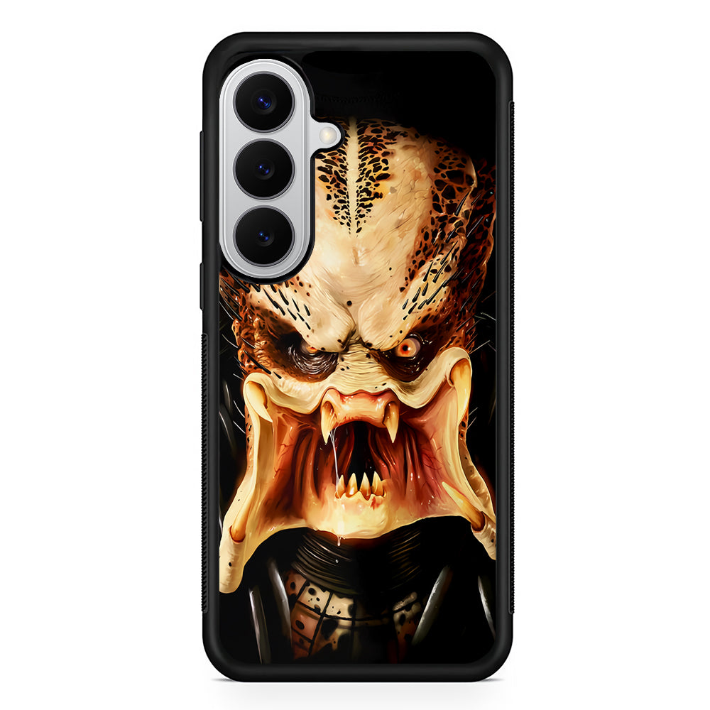 Predator Alien Face Samsung Galaxy S26 Case | Protective Rubber Cover