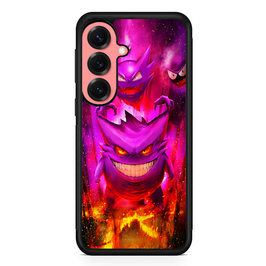 Pokemon Ghost Type Gengar Samsung Galaxy S25 Case | Protective Case for Samsung Galaxy S25