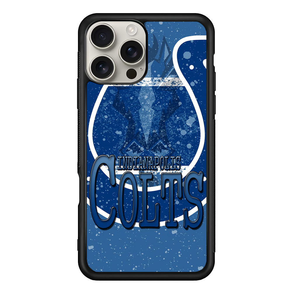 Indianapolis Colts Logo iPhone 16 Pro Max Case | Stylish Protective Case for iPhone 16 Pro Max