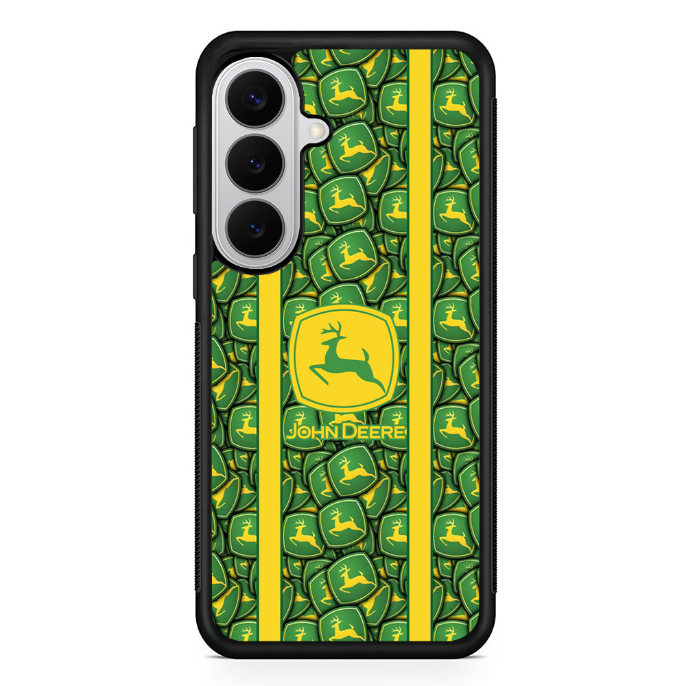John Deere Emblem Dump Samsung Galaxy S26 Case | Slim Rubber Case for Samsung Galaxy S26